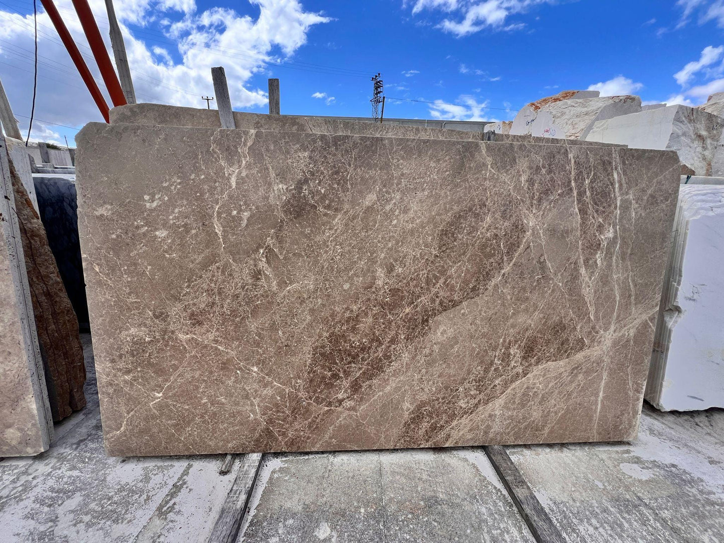 Emperador Dark Brown Marble Dining Table - Handmade Stone Custom Sizes Kitchen Table