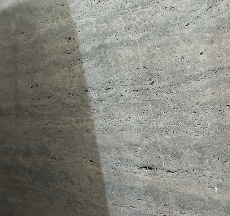 Silver Travertine Sample Stone