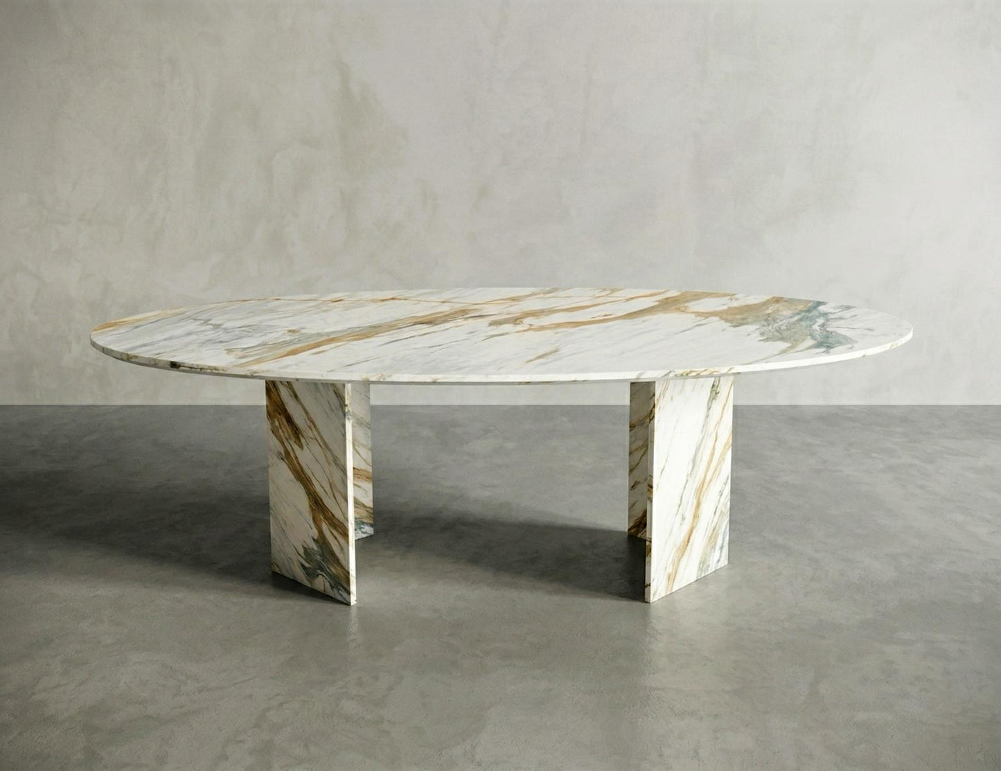 Repose - Calacatta Gold Marble Dining Table