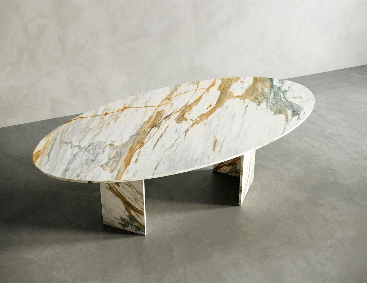 Repose - Calacatta Gold Marble Dining Table