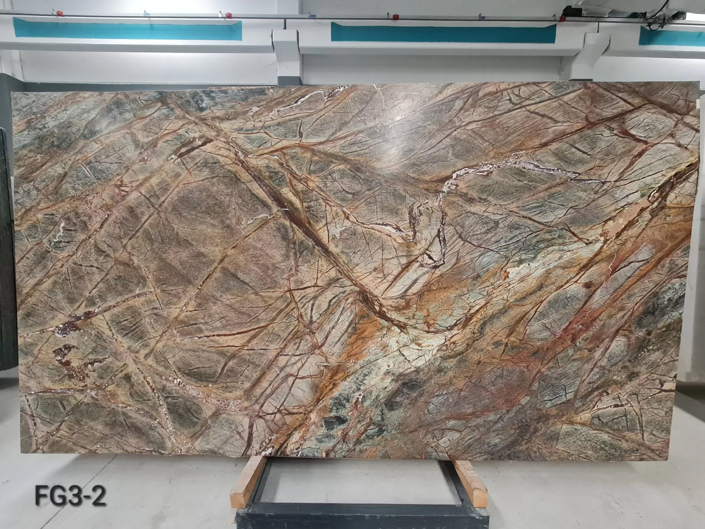 Solace - Green Forest Marble Oval Dining Table