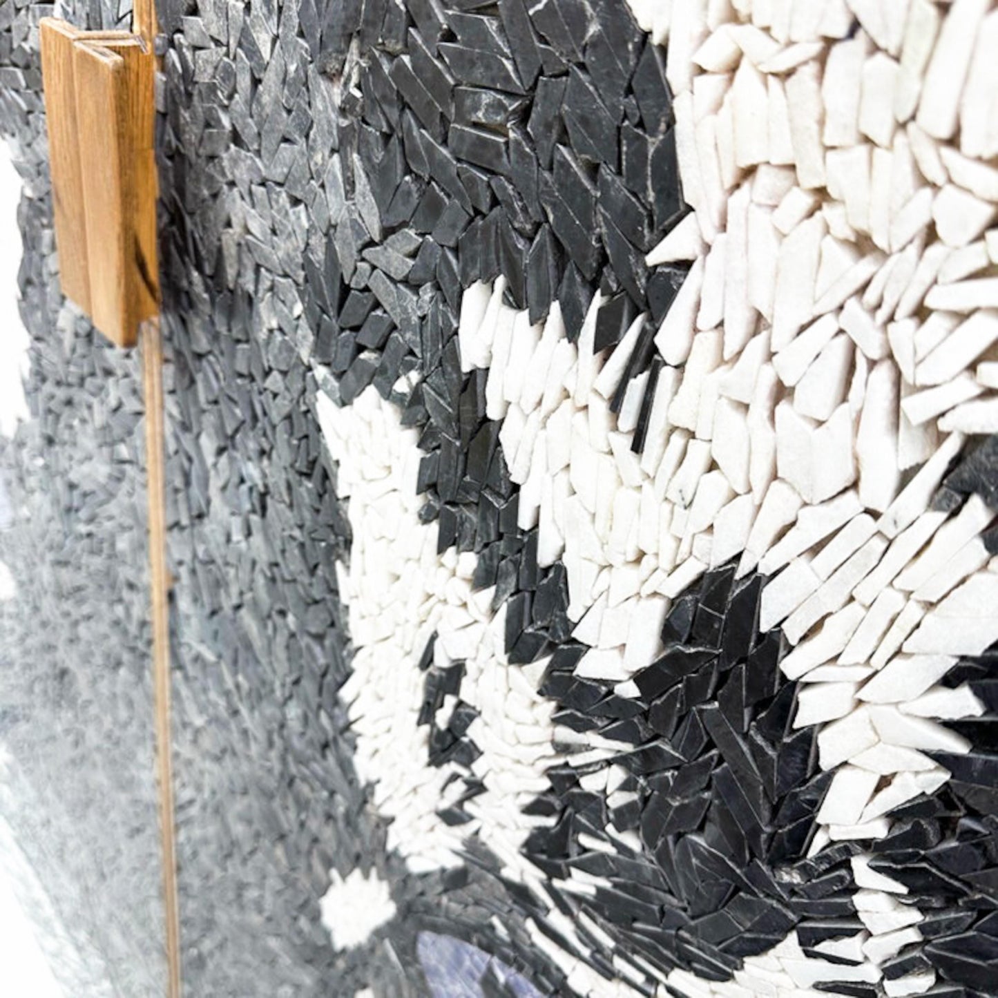 Handmade Tiger Marble Cabinet: Alexander Black Bathroom Vanity