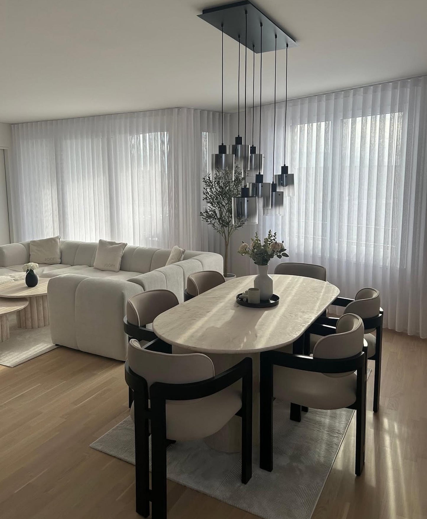 Oval Travertine Dining Table: Custom Marble Stone Kitchen Table - Handmade Furniture