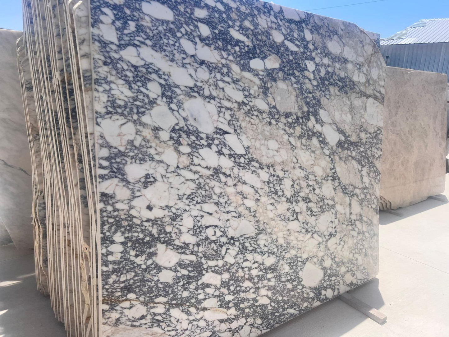Calacatta Viola Marble Dining Table – Italian Purple Veined Stone