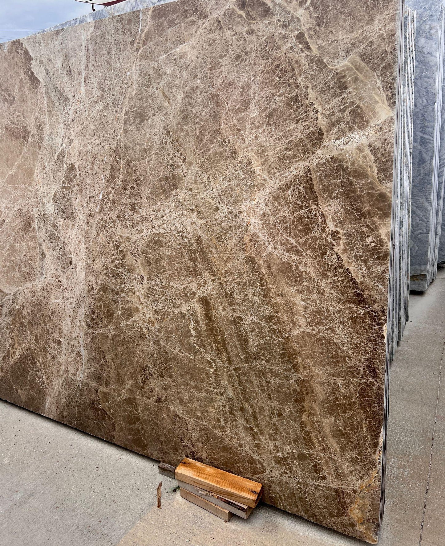Emperador Dark Brown Marble Dining Table - Handmade Stone Custom Sizes Kitchen Table