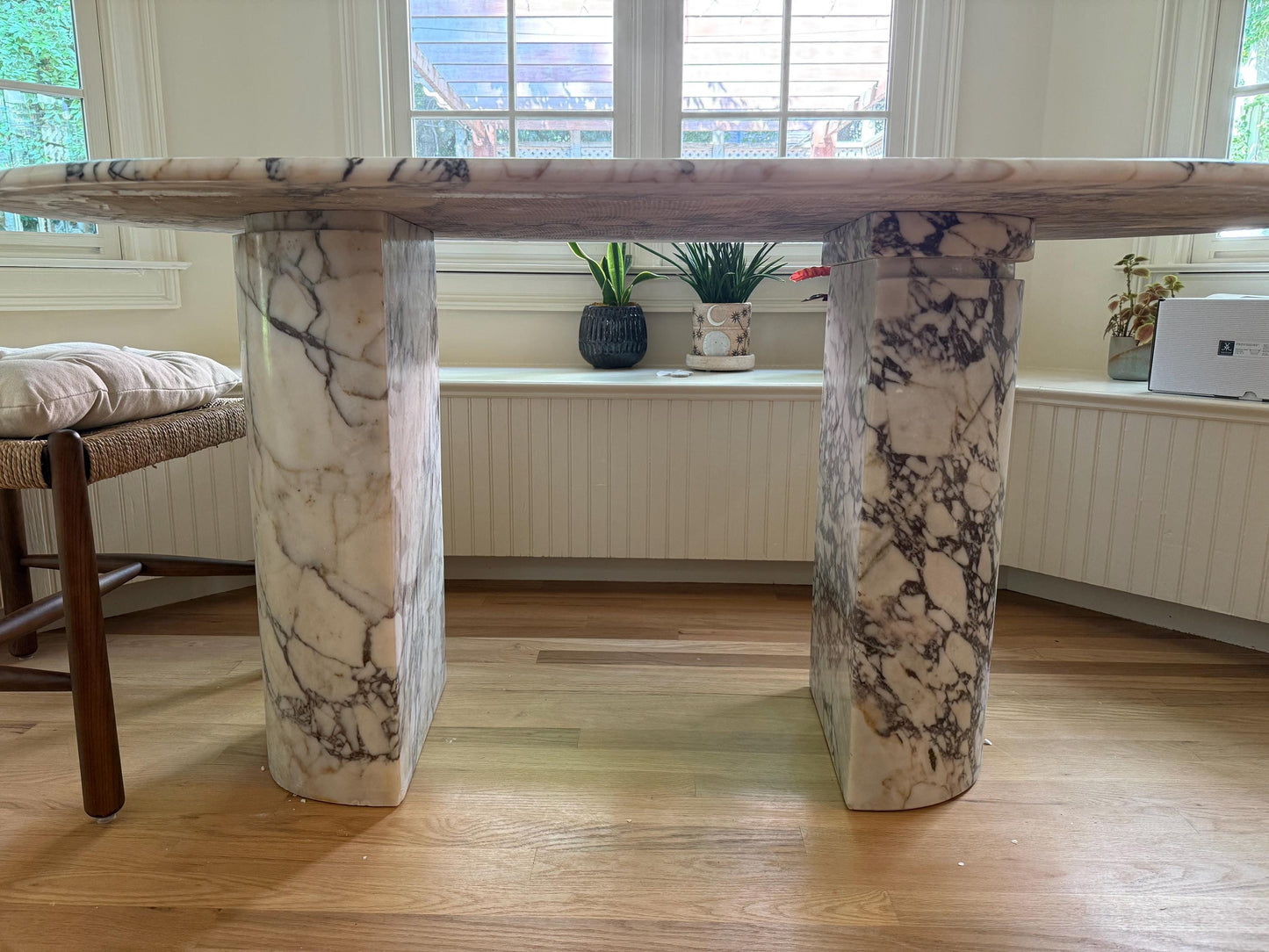 Italian Calacatta Viola Marble Living Room Dining Stone Custom Design Table - Limited Stone Collection
