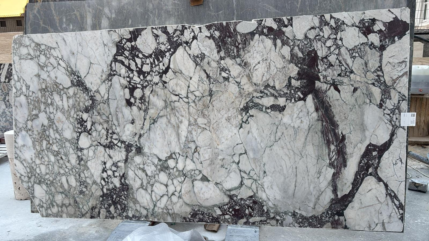 Italian Calacatta Viola Marble Living Room Dining Stone Custom Design Table - Limited Stone Collection
