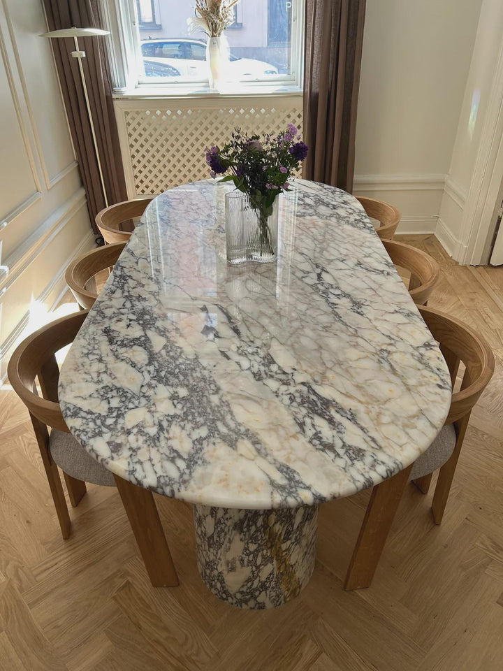 Italian Calacatta Viola Marble Living Room Dining Stone Custom Design Table - Limited Stone Collection