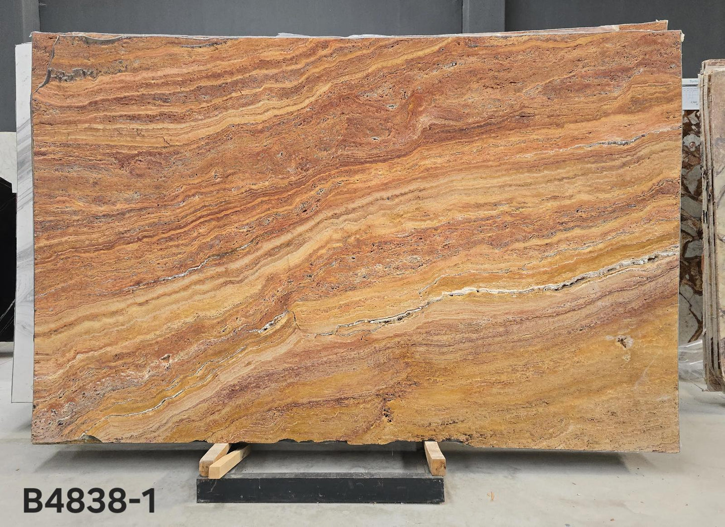 Autumn Travertine Stone Console Table - Marble Hallway Entrway Table - Handmade Natural Custom Sizes